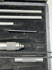 VTG L. S. Starrett Inside Micrometer Set?? Maybe No. 124?? MADE IN USA READ