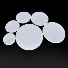 Dia 5mm-150mm PTFE Solid Disc Round Pads Gasket Thick 0.5/1/1.5/2/3/4/5/6/8mm