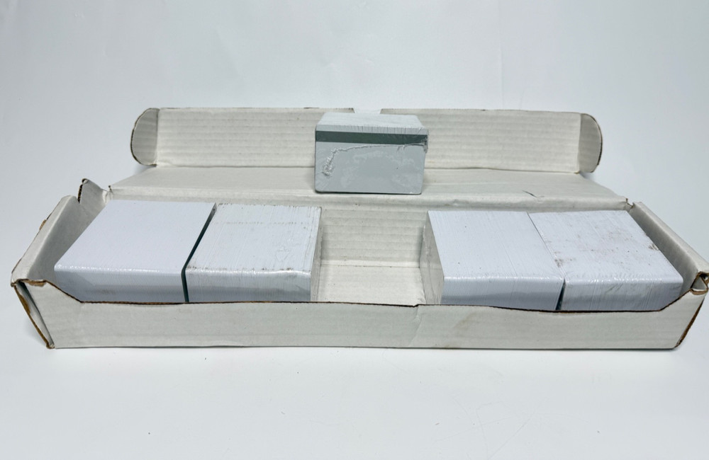 500 Premium Graphic Quality White PVC w/HiCo 2 Track Cards CR80 30 Mil Standard
