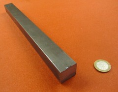 Square 4140/4142 Alloy Steel Annealed Bars, 1.0″ x 1.0″ Wide x 12″ Length