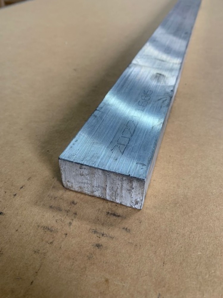 3/4″ x 2″ Aluminum Flat Bar, 6061 Aluminum, 24 Inch Length, 0.750″ Flat Bar