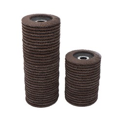 50 Pcs 4-1/2″×7/8″ 40 Grit Premium Zirconia Flap Disc Sanding Grinding Grey