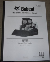 BOBCAT T450 SKID STEER LOADER OPERATION & MAINTENANCE BOOK MANUAL B1EM11001-UP
