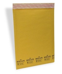 100 #2 Kraft Bubble Mailers – Made in USA – ECOLITE from TheBoxery