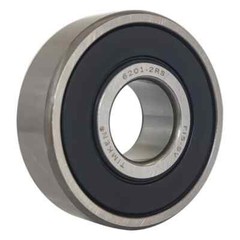 2 PACK TIMKEN 6201-2RS 15X35X11MM Double Rubber Seal Ball Bearings 6201RS