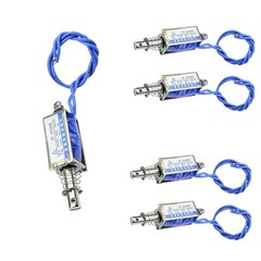 5/10PCS JF-0530B 24V 5N/10mm Pull-Push-Type Reset-Style Solenoid Electromagnet