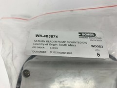 1 Dover Fueling Saturn Reader Pump Mounted DIS W8-403874 WDOD2