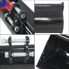 1200mm Bucket 47″ without Teeth Bucket Attachments for Mini Excavator