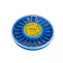 120PCS /Box+2key Dental Stainless Steel Screw Post Dental Gold Plated Screw Post