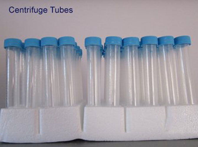Azzota® 15ml Sterilized Non-disposable Centrifuge Tubes, 50/pk