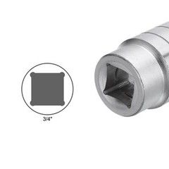30mm 12 Point Shallow Socket 3/4″ Drive Standard Metric CR-V