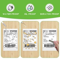 MFLABEL 4×6 Direct Thermal Shipping Labels – 4 Rolls 450 Labels/ Rolls, White