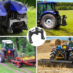 3 Point Quick Hitch Adapter Attach For Category 1 & 2 Cat 1 Cat2 Tractor 3000lb