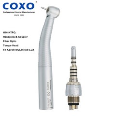 COXO Dental H16-KTPQ High Speed Handpiece Fiber Optic 6 LED for KAVO MULTIflex