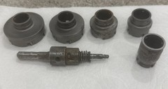 Greenlee 660 Quick Change carbide tipped hole cutter kit, 1/2″-1 1/2″