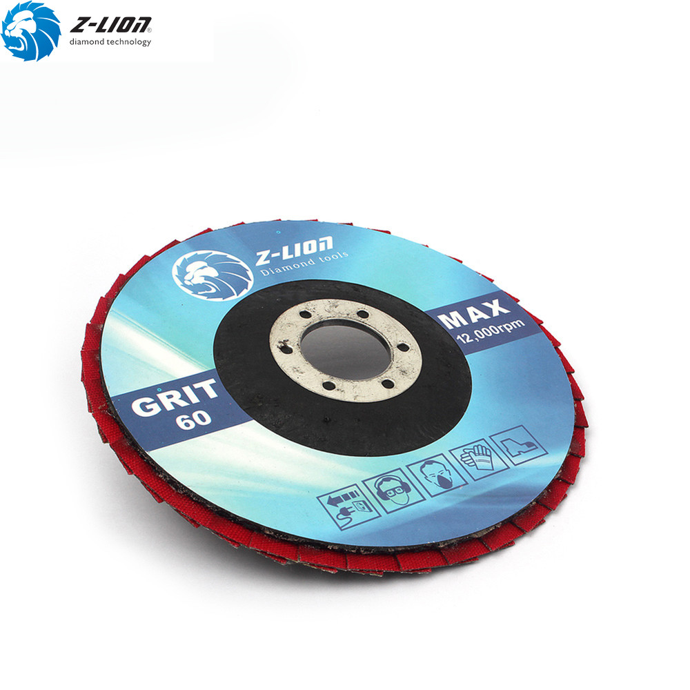 1PC 5 Inch Electroplated Diamond Polishing Pad Flap Sanding Grinding Wheel Discs
