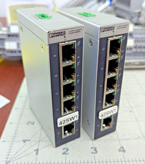 2 Pack Phoenix Contact 2891001 Unmanaged Switch 5 X RJ45 ports, 10/100 Mbps [Z3B