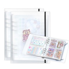 2pcs A5 Sticker Collecting Album,Sticker Organization Storage Book Binder for…