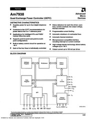 QTY (15) AM7938-75DC/C2 AMD 24 PIN CERAMIC DIP QUAD EXCHANGE POWER CONTROLLER