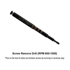 Implant Fixture & Fractured Screw Removal Kit Drill Bar Tap MCT FSRK-02 HeaNeam