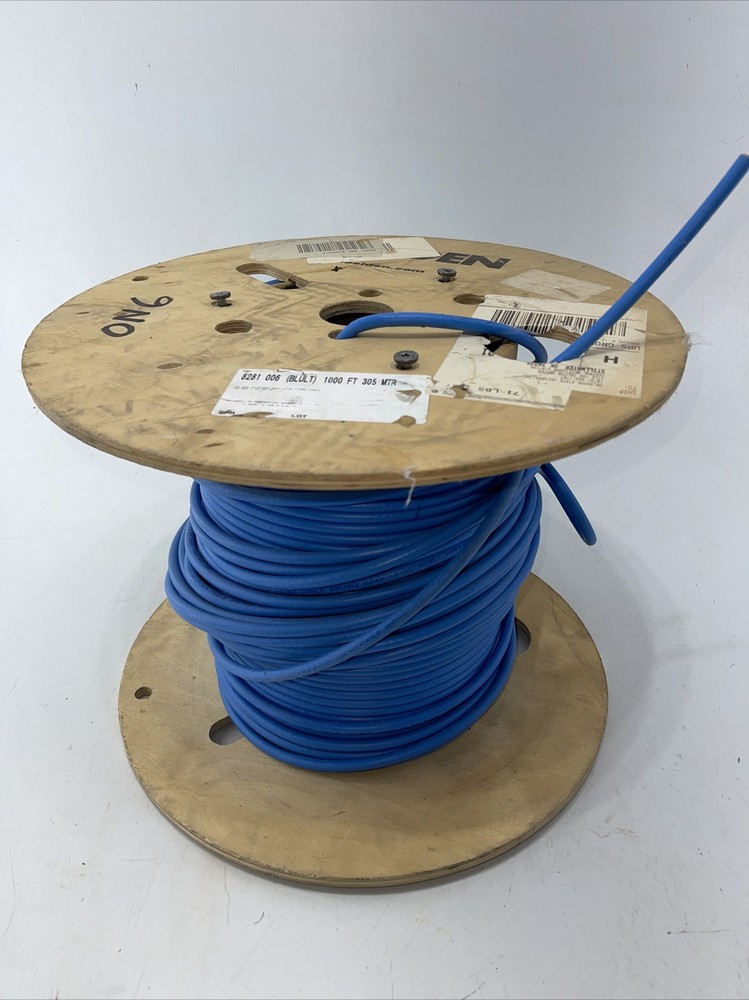 Belden 8281 006 Blue 75 OHM Precision Video Cable 20 AWG .52 Sq Mm￼