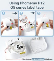 DYMO LT Label Maker LetraTag 100H Handheld Label Maker + 1 Bonus Labeling Tapes