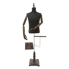 Male Clothing Display Rack Clothing Display Holder Free Stand Height Adjustable