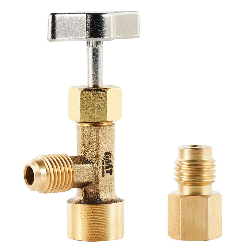 R134a Can Tap, Puncture Style R134a Refrigerant Dispenser with Tank Adapter f…