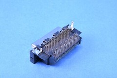TE Connectivity VHDCI Connector RCP 68/68 POS 1.6mm Solder RA Thru-Hole 136