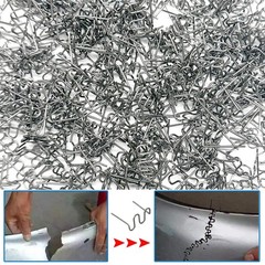 1000pcs 0.8mm Plastic Welder 0.8mm, Wave Staples