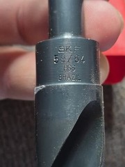 New Old Stock SKF 59/64″ HSS Twist Drill Bit Made In Brazil