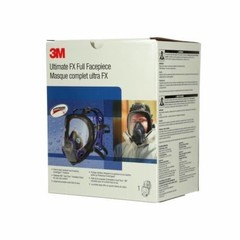 NEW! 3M FF-401 Ultimate FX REUSABLE FULL FACE RESPIRATOR MASK FACEPIECE SMALL