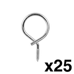Skywalker 2″ ID Bridle Wiring Rings to Secure Bundled Cable on Wood Surface