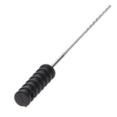 House Brand Dentistry 400606 Barbed Broaches #6 Coarse 25mm Black Sterile 10/Pk