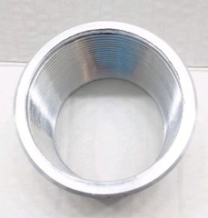 Lot Of 2 Aluminum 2” Rigid Size Conduit Threaded Couplings Fitting EC-A USA-3YV2