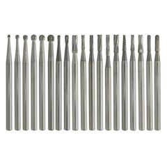 5pcs Prima Wave Dental Carbide Burs High Speed FG 19mm/Surgical FGOS SL 557 25mm