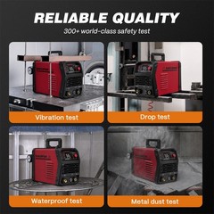 ARCCAPTAIN Plasma Cutter CUT50 HF-T 3/4″ Cutting Digital Display 110V/220V 2T/4T
