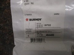 New Burndy W702 Stainless Steel 702-Die Index W-Style Crimping Crimper Die