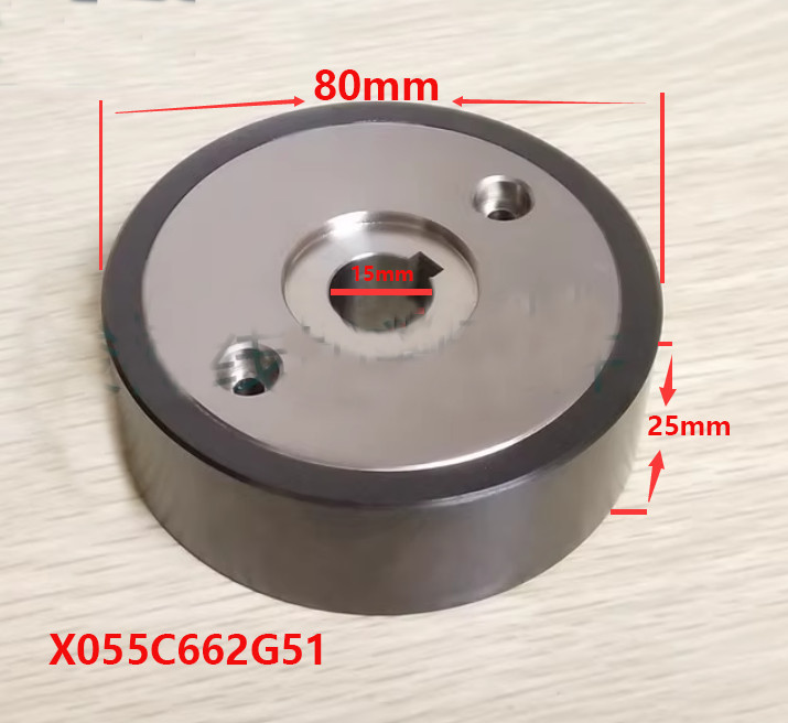 Slow Wire EDM Ceramic Outlet Wheel X055C662G51 M412 80X15X25 For Mitsubishi
