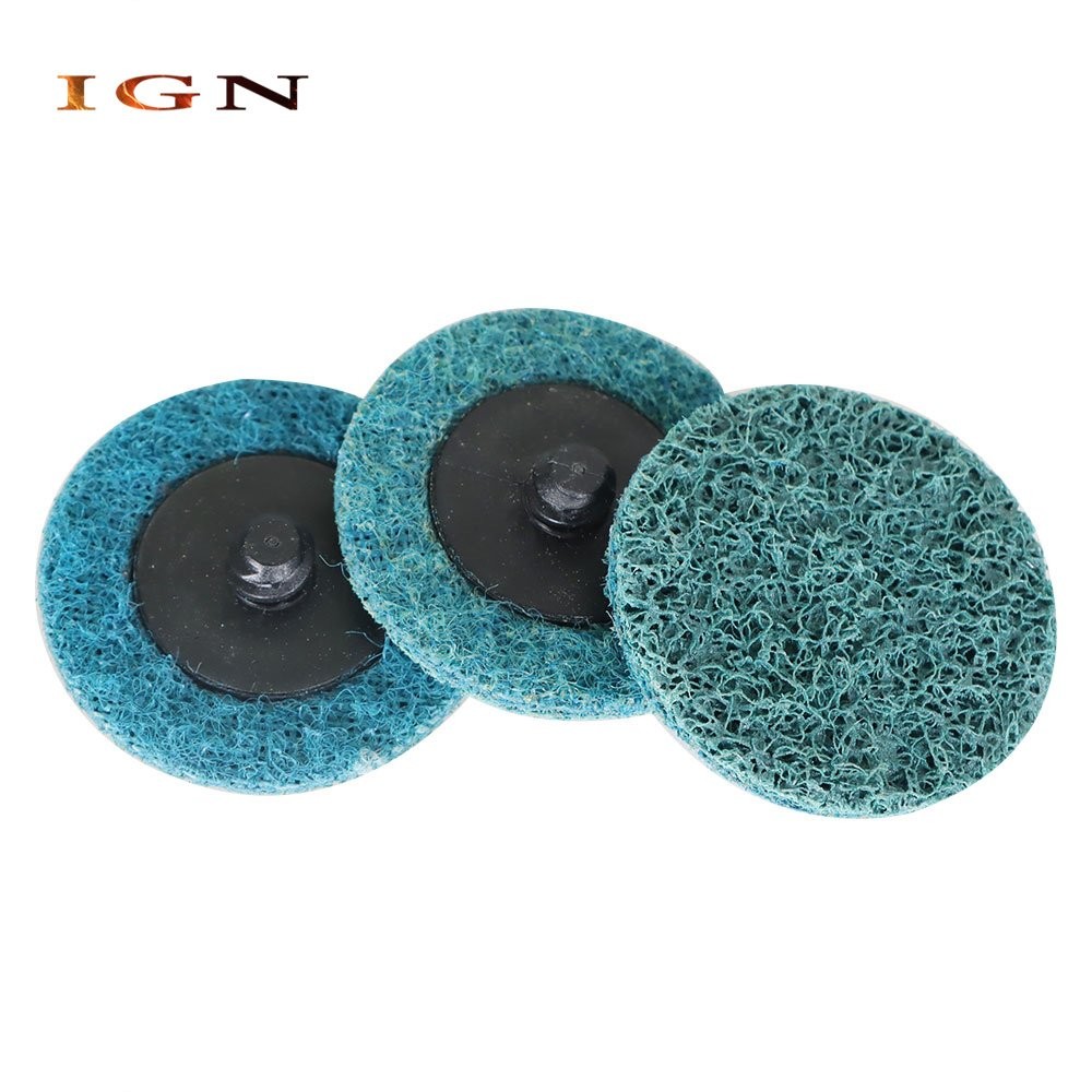 50 Pieces Fine Surface Conditioning Discs 2″ Roll Lock Die Grinder Sanding Pads