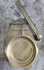 6″ MZ Brass Lever Valve (Flange x NPT)Quality Made ITALY