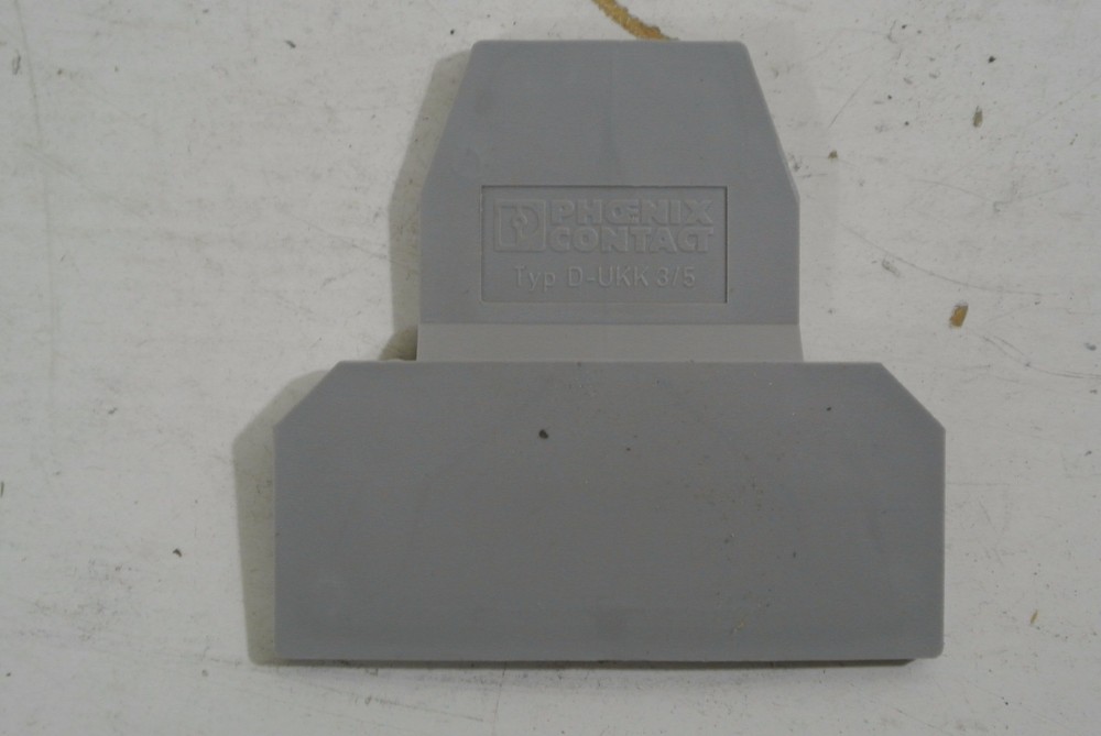 LOT OF 8 Phoenix Contact Terminal Block End Barrier Cat: D-UKK 3/5