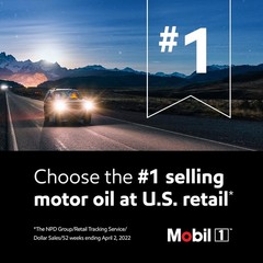 Mobil 1 Extended Performance High Mileage Full Synthetic Motor Oil 5W-30, 1…
