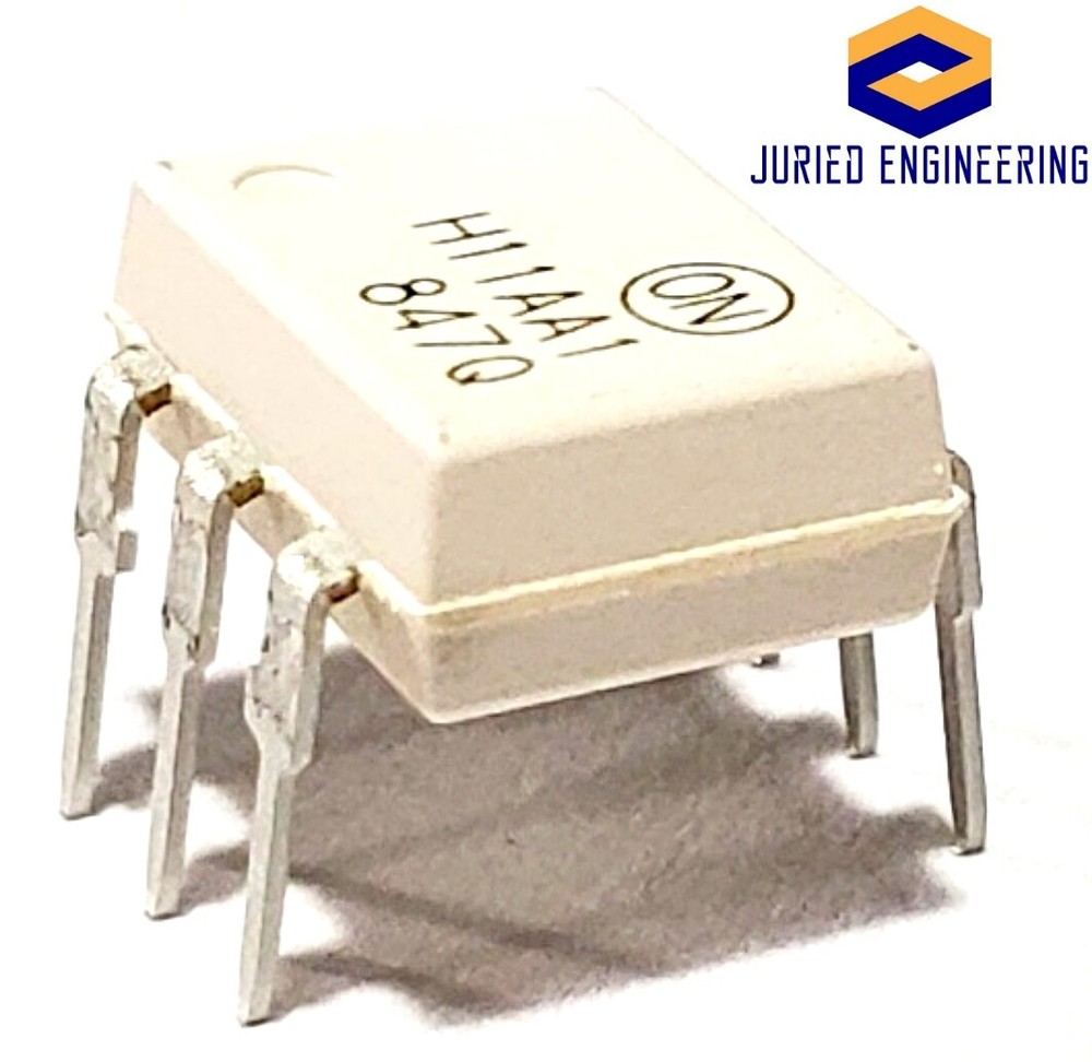 5PCS Fairchild ON Semiconductor H11AA1M H11AA1 DIP-6 Through Hole Optocoupler