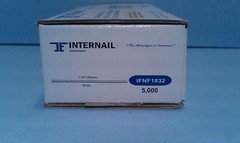 1 1/4″ Inch 18 Gauge Chisel Point Galvanized Finish Brad Nails 5,000 Box Count