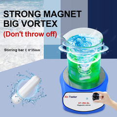 5000Ml Magnetic Stirrer, Stainless Steel Magnetic Mixer with Stir Bar, Magnetic