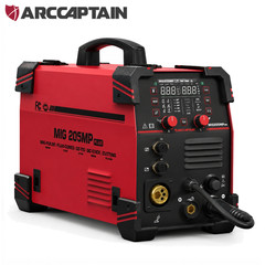 2026 ARCCAPTAIN MIG205MP PLUS 9-in-1 Multi-Process Welder & Plasma Cutter – 205A