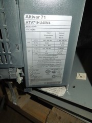 Square D Model 6 Altivar 71 5HP 3ph 480V VFD Fusible 24″ Tall MCC Bucket Used