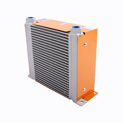 New AH1012T-CA DC12V Industrial Hydraulic Oil Cooler 100L/min Flow Fan Radiator
