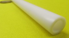 PTFE Teflon Straight Tube 7/16 OD x 5/16 ID x 1/16 Wall x 1 Foot Length